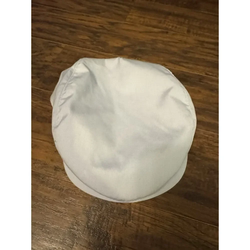 Vintage Gatsby Cap Lt Blue Solid Golf Driving Sun Flat Cabbie Newsboy Hat Read